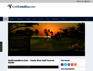 golfcostarica.com screenshot