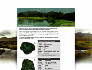 golfcourselayouts.co.za screenshot