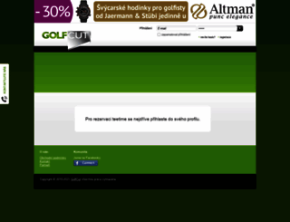 golfcut.cz screenshot