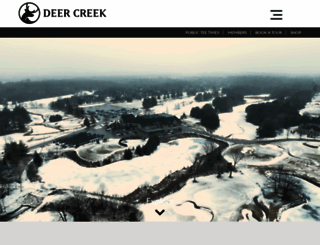 golfdeercreek.com screenshot