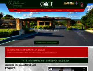 golfdynamics.com screenshot