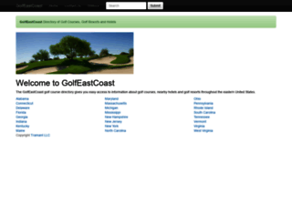 golfeastcoast.com screenshot