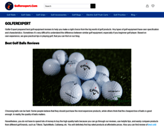 golferexpert.com screenshot