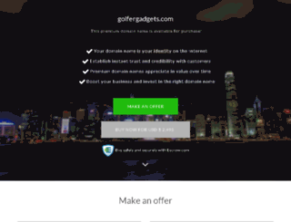 golfergadgets.com screenshot