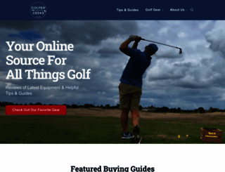 golfergeeks.com screenshot
