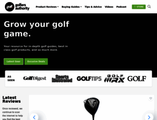 golfersauthority.com screenshot