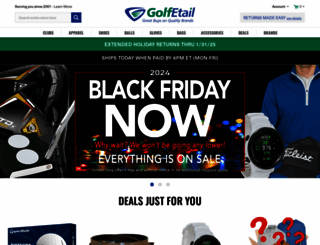 golfetail.com screenshot