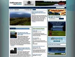 golfeurope.com screenshot