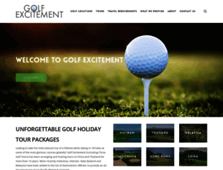 golfexcitement.com.au screenshot