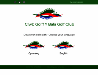 golffbala.co.uk screenshot