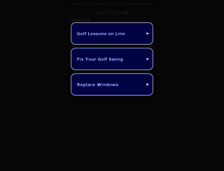 golffix.com screenshot