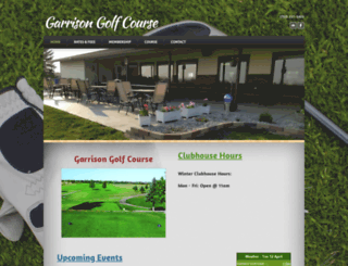 golfgarrison.com screenshot