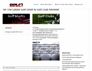 golfgearselect.com screenshot