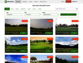 golfgle.com screenshot