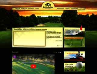 golfgodefroy.qc.ca screenshot