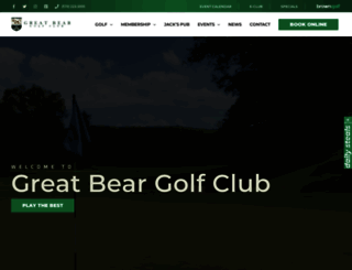 golfgreatbear.com screenshot
