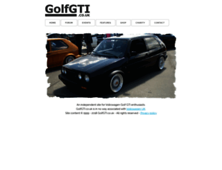 golfgti.co.uk screenshot