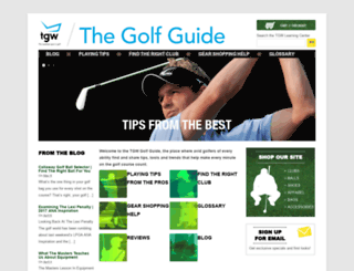 golfguide.tgw.com screenshot
