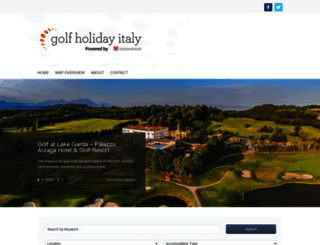 golfholidayitaly.com screenshot