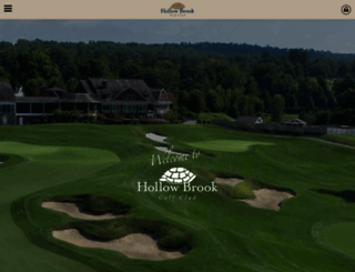 golfhollowbrook.com screenshot