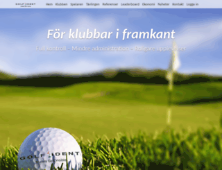 golfident.com screenshot