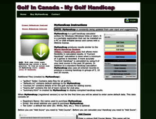 golfincanada.ca screenshot