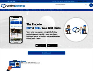 golfing-exchange.com screenshot