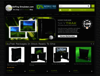 golfing-simulators.com screenshot