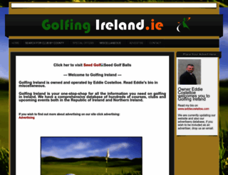 golfingireland.ie screenshot