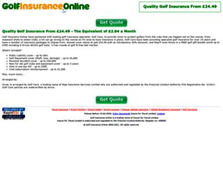 golfinsuranceonline.co.uk screenshot