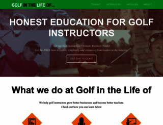 golfinthelifeof.com screenshot