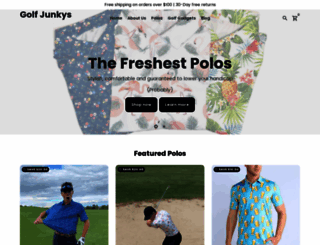 golfjunkys.com screenshot