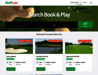 golflan.com screenshot