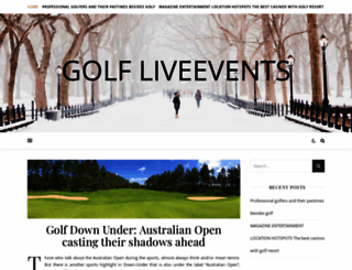 golfliveevent.com screenshot