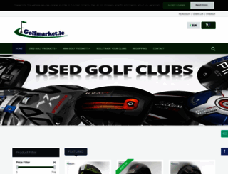 golfmarket.ie screenshot