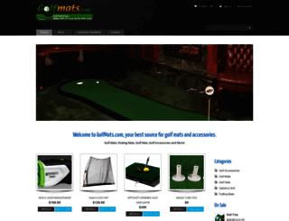 golfmats.com screenshot