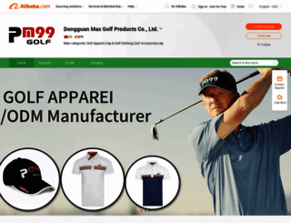 golfmax.en.alibaba.com screenshot