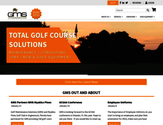golfmsolutions.com screenshot