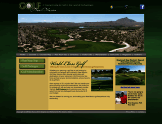 golfnewmexico.com screenshot