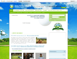 golfova-hriste.cz screenshot
