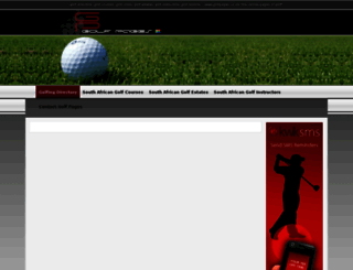 golfpages.co.za screenshot