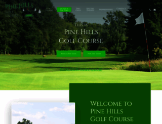 golfpinehillsgc.com screenshot