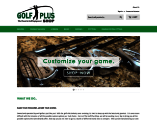 golfplusshop.com screenshot