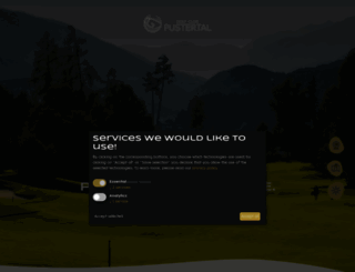 golfpustertal.com screenshot