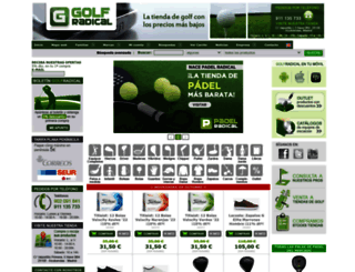 golfradical.com screenshot