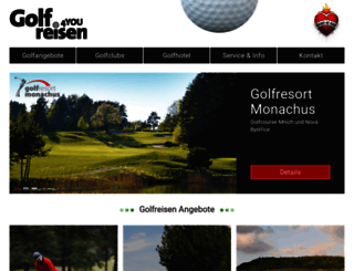 golfreisen-4-you.de screenshot