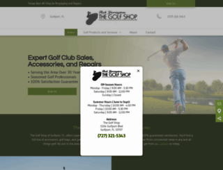 golfshoprepairtampabay.com screenshot