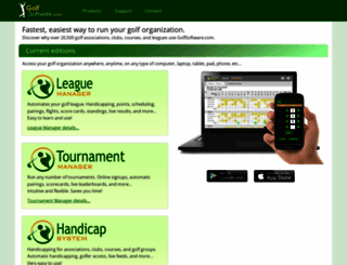 golfsoftware.com screenshot
