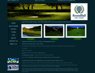golfspainvacations.com screenshot