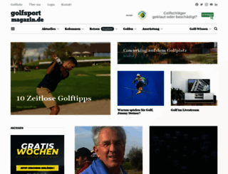 golfsportmagazin.de screenshot